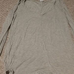 Beige/grey long sleeve